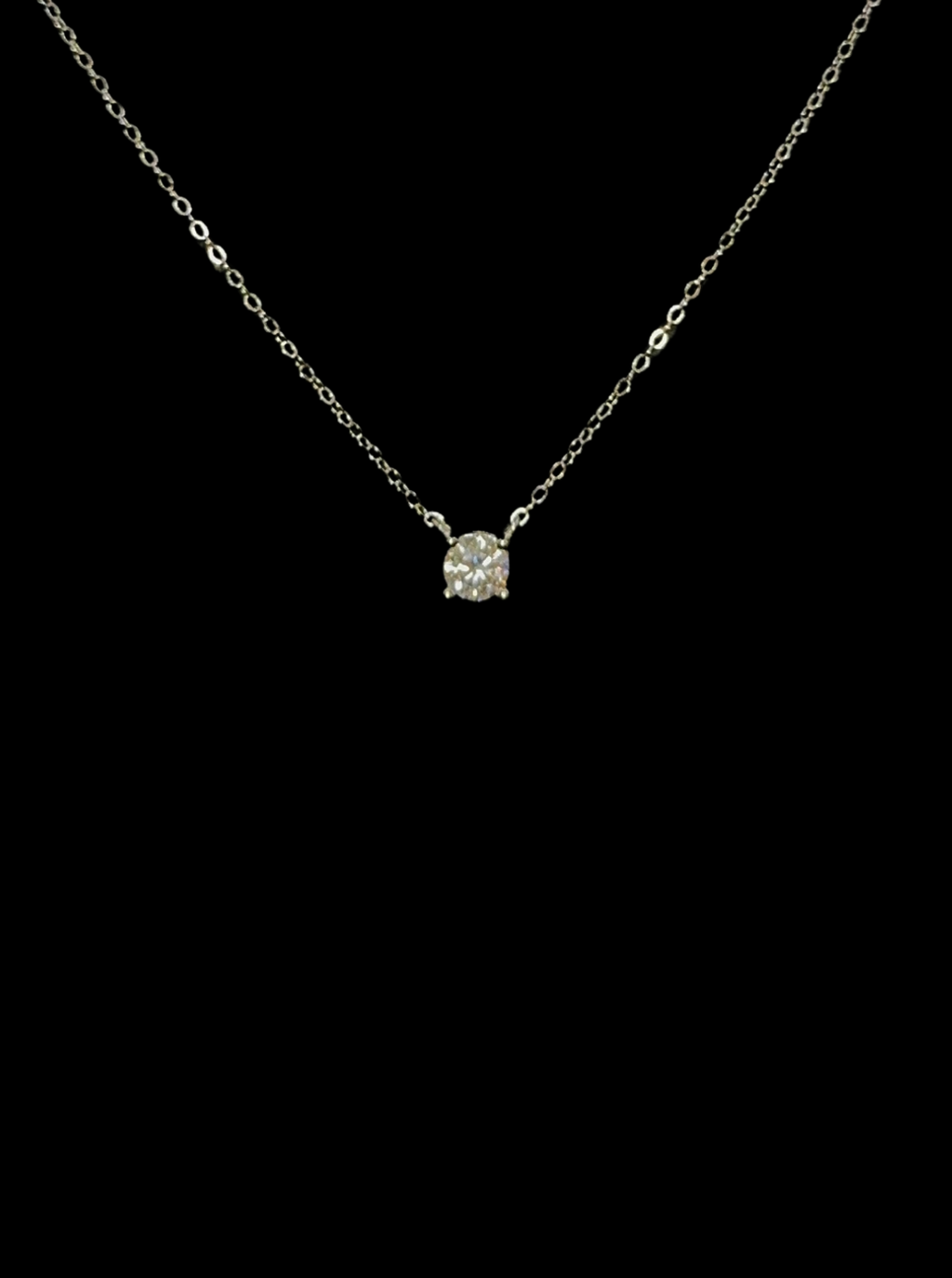 Collar Solitario 0.5ct
