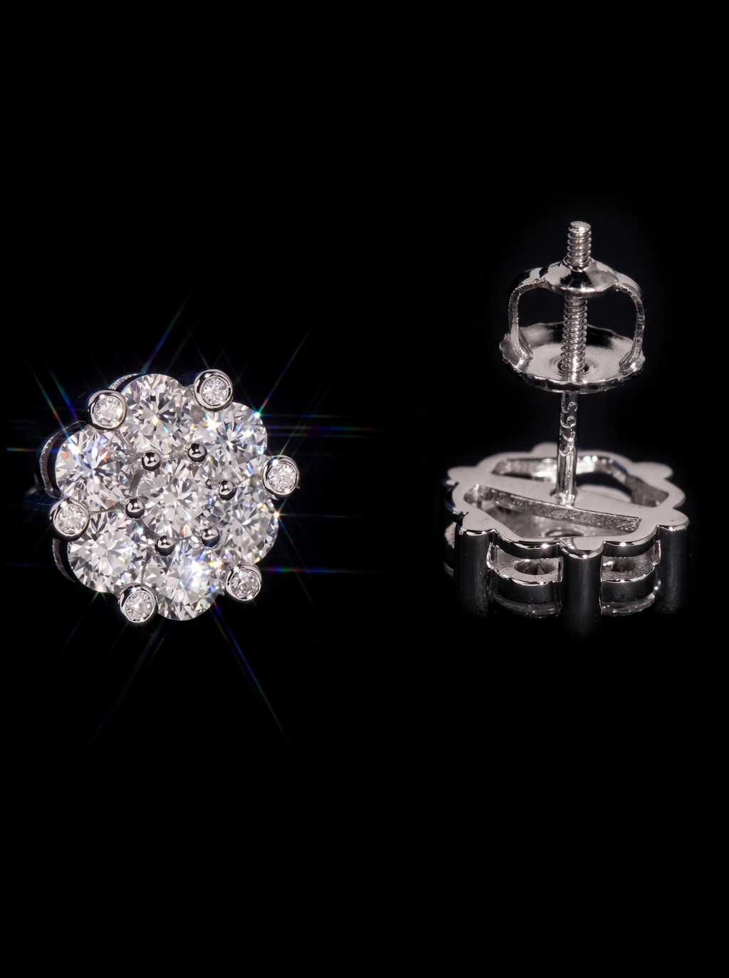 Aretes Flower Cluster
