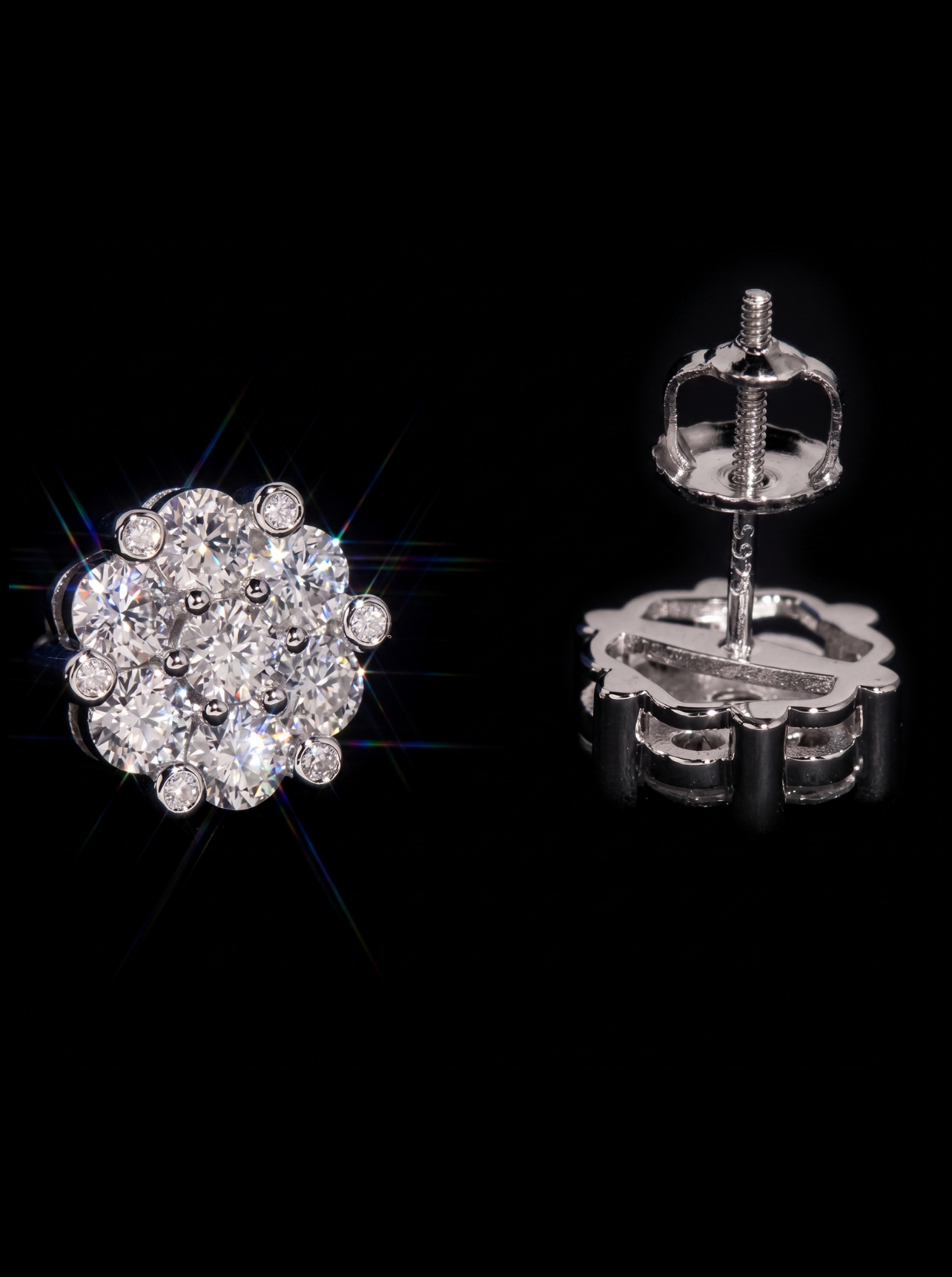 Aretes Flower Cluster
