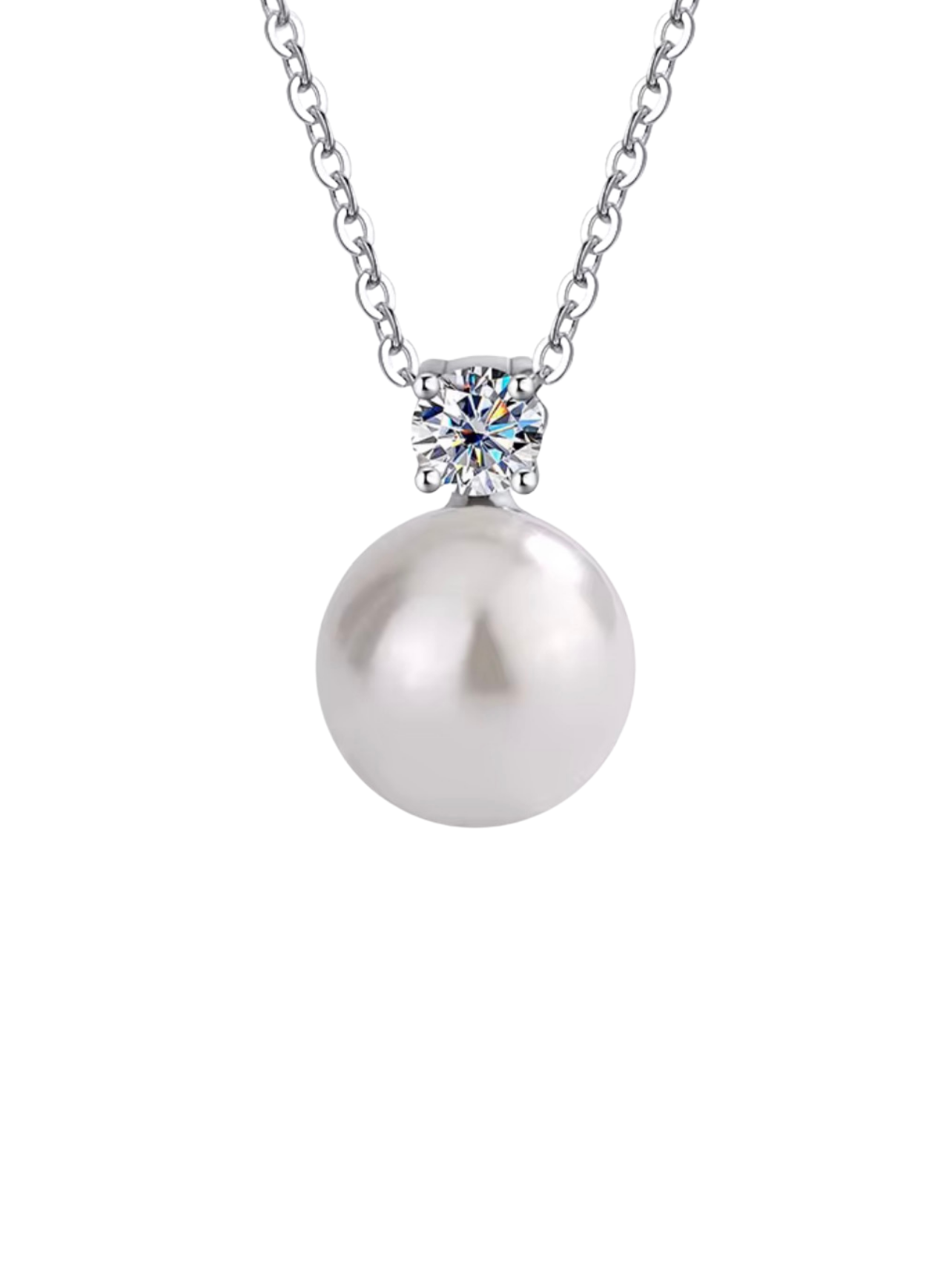 Collar Perla Solitaria