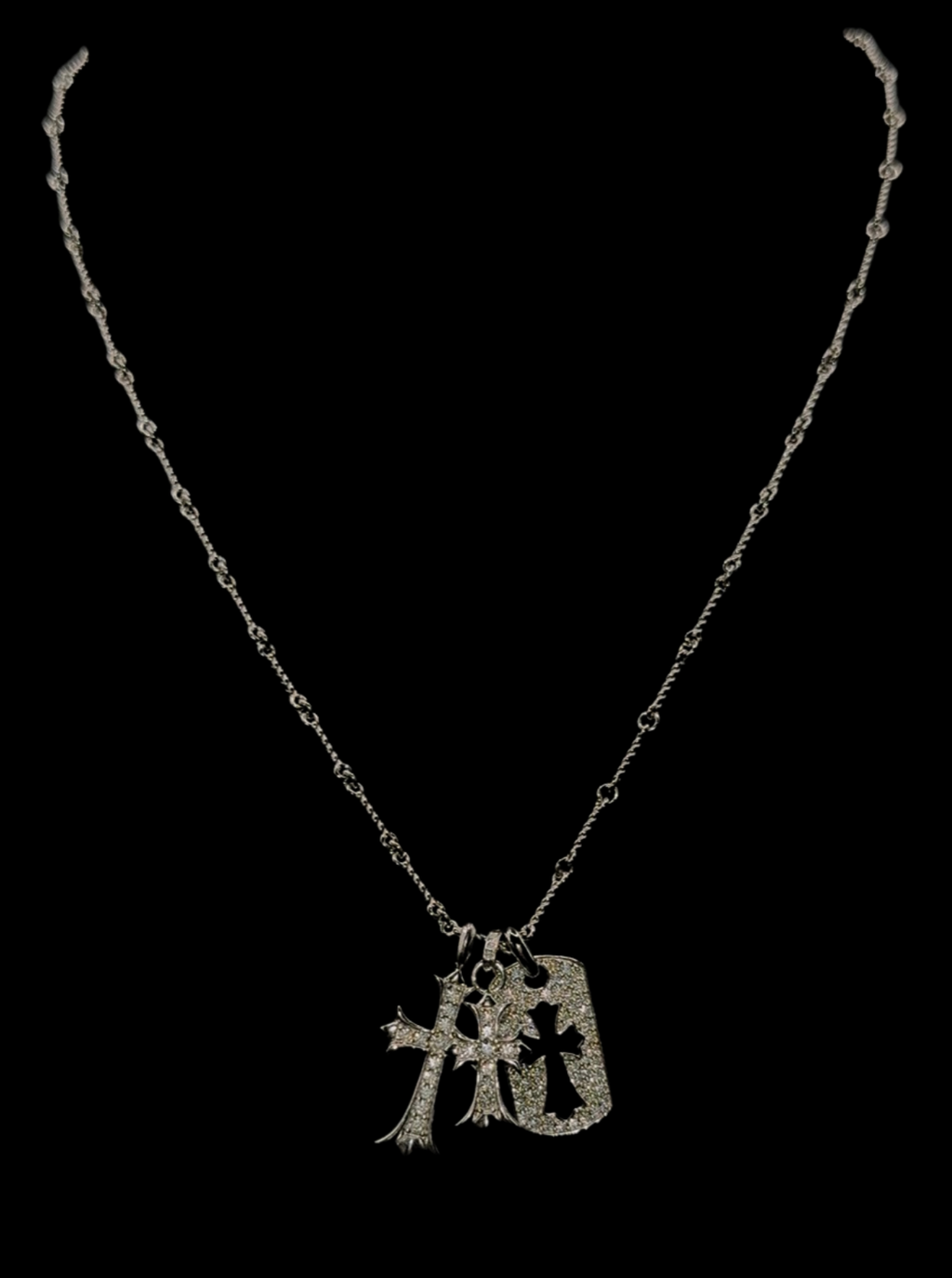 Collar cruces