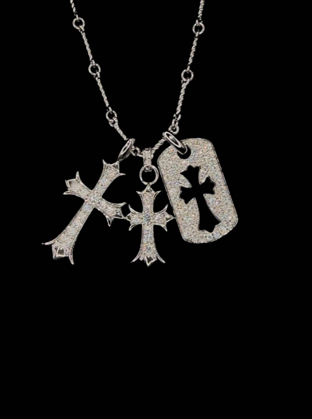 Collar cruces