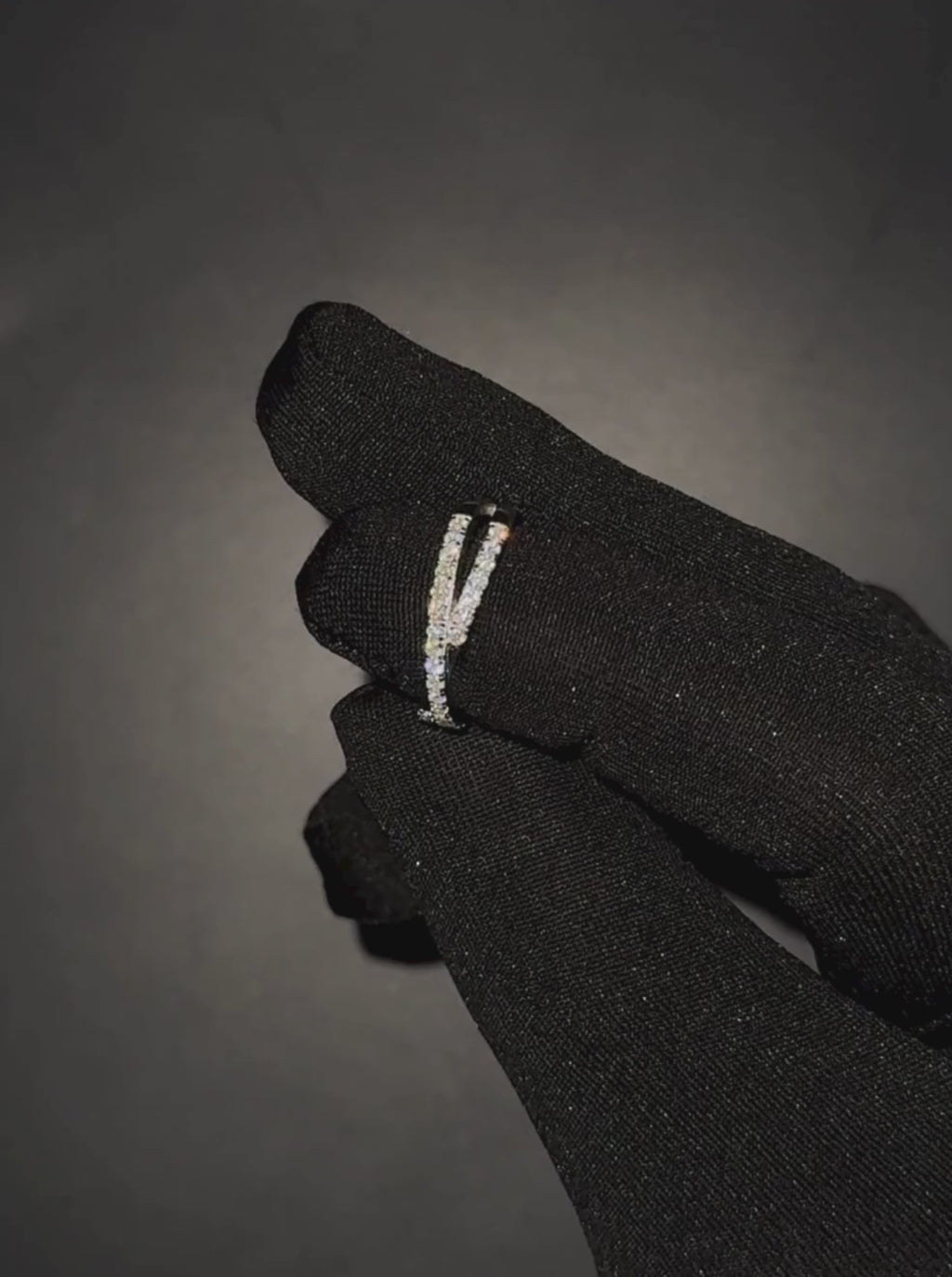 Anillo de Eternidad Cruzado